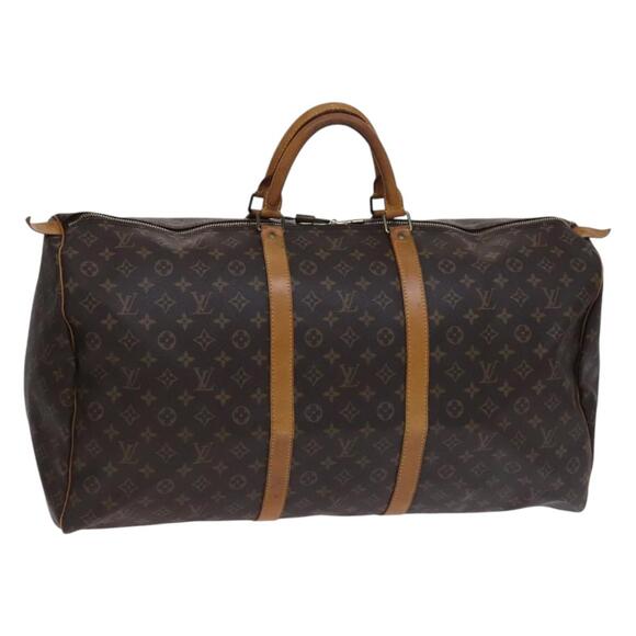 LOUIS VUITTON Monogram Keepall 60 Boston Bag M41422 - Picture 1 of 16